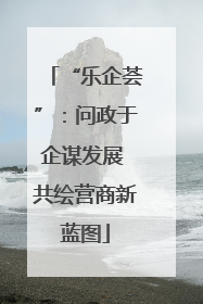 “乐企荟”：问政于企谋发展 共绘营商新蓝图