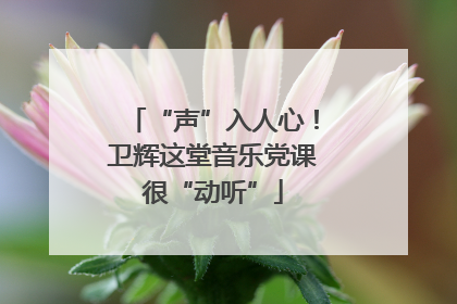“声”入人心！卫辉这堂音乐党课很“动听”