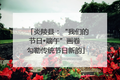 炎陵县：“我们的节日•端午”画卷 勾勒传统节日新韵