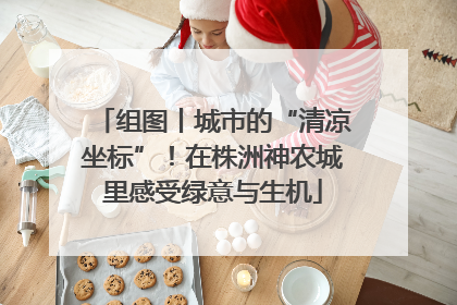 组图丨城市的“清凉坐标”！在株洲神农城里感受绿意与生机