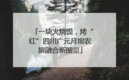 一块火烧馍，烤“红”四川广元月坝农旅融合新图景