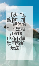 从“云购物”到“趣体验”：黑龙江618电商节解锁消费新玩法