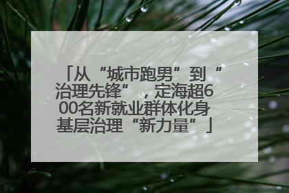 从“城市跑男”到“治理先锋”，定海超600名新就业群体化身基层治理“新力量”