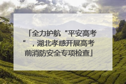 全力护航“平安高考”，湖北孝感开展高考前消防安全专项检查