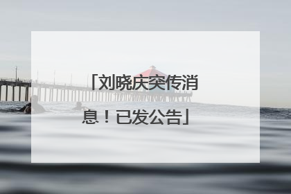 刘晓庆突传消息！已发公告