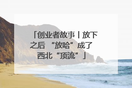 创业者故事丨放下之后 “放哈”成了西北“顶流”