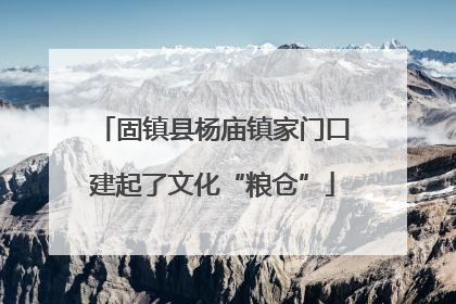 固镇县杨庙镇家门口建起了文化“粮仓”