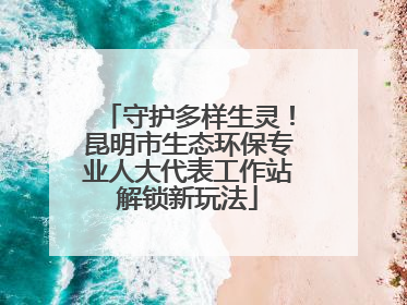 守护多样生灵！昆明市生态环保专业人大代表工作站解锁新玩法