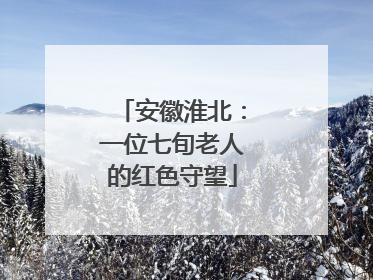 安徽淮北：一位七旬老人的红色守望