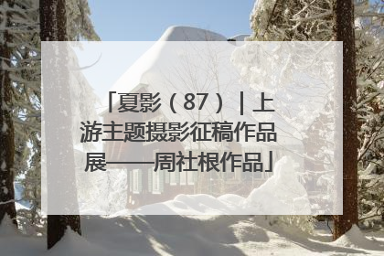 夏影（87）｜上游主题摄影征稿作品展——周社根作品