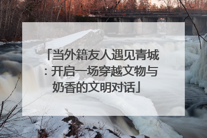 当外籍友人遇见青城：开启一场穿越文物与奶香的文明对话