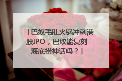 巴奴毛肚火锅冲刺港股IPO，巴奴能复刻海底捞神话吗？