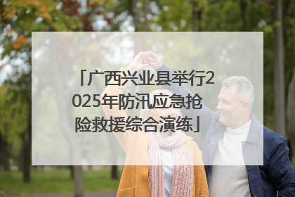 广西兴业县举行2025年防汛应急抢险救援综合演练