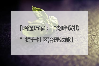 昭通巧家：“湖畔议栈”提升社区治理效能