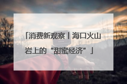 消费新观察丨海口火山岩上的“甜蜜经济”