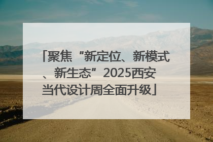 聚焦“新定位、新模式、新生态”2025西安当代设计周全面升级