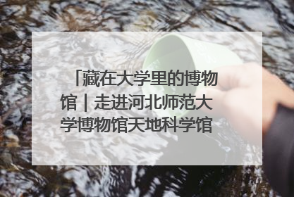 藏在大学里的博物馆｜走进河北师范大学博物馆天地科学馆：在校园里赴一场“宇宙之约”