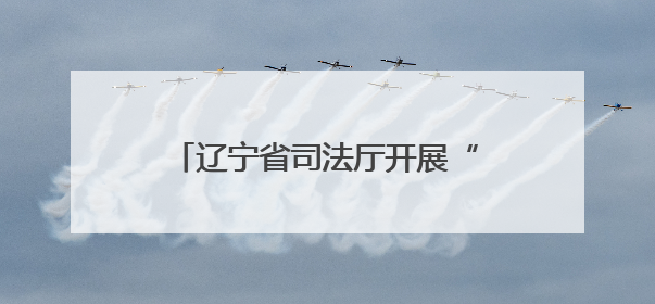 辽宁省司法厅开展“公证规范优质”行动