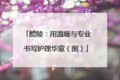 醴陵：用温暖与专业 书写护理华章（图）