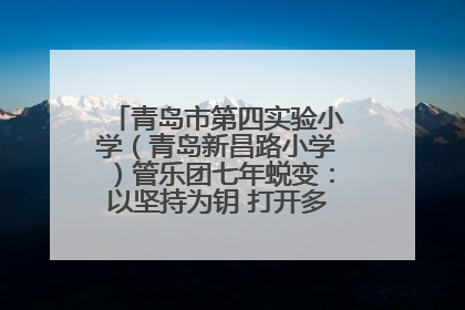 青岛市第四实验小学（青岛新昌路小学）管乐团七年蜕变：以坚持为钥 打开多元成长之门