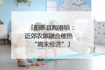 阳新县陶港镇：近郊农旅融合催热“周末经济”