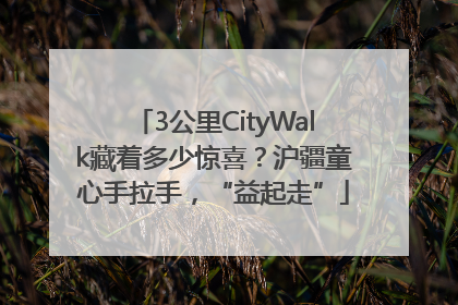 3公里CityWalk藏着多少惊喜？沪疆童心手拉手，“益起走”