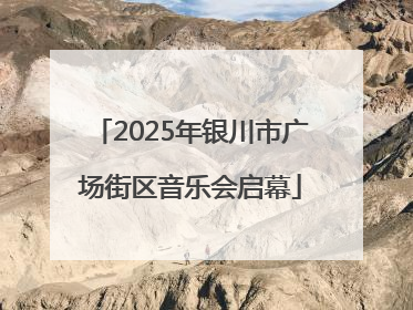 2025年银川市广场街区音乐会启幕