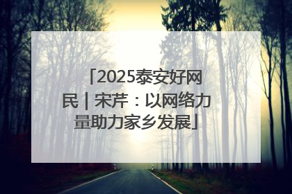 2025泰安好网民｜宋芹：以网络力量助力家乡发展